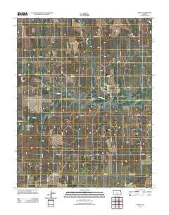 Spivey Kansas Historical topographic map, 1:24000 scale, 7.5 X 7.5 Minute, Year 2012
