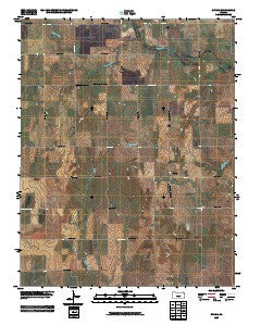 Spring Kansas Historical topographic map, 1:24000 scale, 7.5 X 7.5 Minute, Year 2009