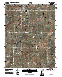 Spring Hill Kansas Historical topographic map, 1:24000 scale, 7.5 X 7.5 Minute, Year 2009