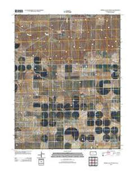 Spring Valley Ranch Kansas Historical topographic map, 1:24000 scale, 7.5 X 7.5 Minute, Year 2012