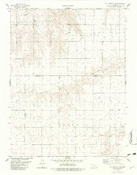 St. Francis 3 SW Kansas Historical topographic map, 1:24000 scale, 7.5 X 7.5 Minute, Year 1978