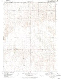 St Francis NW Kansas Historical topographic map, 1:24000 scale, 7.5 X 7.5 Minute, Year 1978
