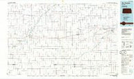 St. Francis Kansas Historical topographic map, 1:100000 scale, 30 X 60 Minute, Year 1985