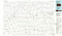 St. Francis Kansas Historical topographic map, 1:100000 scale, 30 X 60 Minute, Year 1985