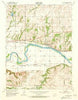 St. George Kansas Historical topographic map, 1:24000 scale, 7.5 X 7.5 Minute, Year 1953