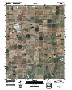 Stafford Kansas Historical topographic map, 1:24000 scale, 7.5 X 7.5 Minute, Year 2009