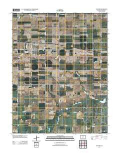 Stafford Kansas Historical topographic map, 1:24000 scale, 7.5 X 7.5 Minute, Year 2012