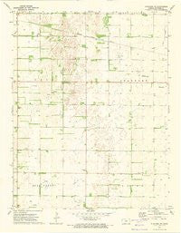 Stafford NW Kansas Historical topographic map, 1:24000 scale, 7.5 X 7.5 Minute, Year 1972