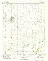 Stafford Kansas Historical topographic map, 1:24000 scale, 7.5 X 7.5 Minute, Year 1971