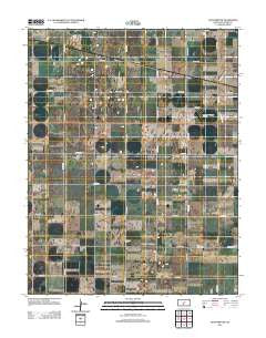 Stafford NW Kansas Historical topographic map, 1:24000 scale, 7.5 X 7.5 Minute, Year 2012