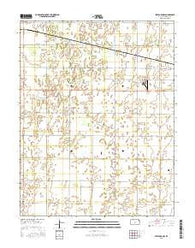 Stafford NW Kansas Current topographic map, 1:24000 scale, 7.5 X 7.5 Minute, Year 2015