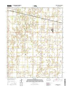 Stafford NW Kansas Current topographic map, 1:24000 scale, 7.5 X 7.5 Minute, Year 2015