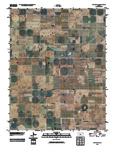 Stafford SW Kansas Historical topographic map, 1:24000 scale, 7.5 X 7.5 Minute, Year 2009
