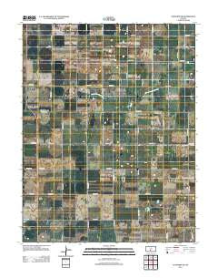 Stafford SW Kansas Historical topographic map, 1:24000 scale, 7.5 X 7.5 Minute, Year 2012