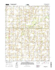 Stafford SW Kansas Current topographic map, 1:24000 scale, 7.5 X 7.5 Minute, Year 2016