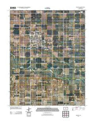 Sterling Kansas Historical topographic map, 1:24000 scale, 7.5 X 7.5 Minute, Year 2012