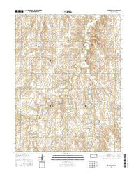 Stockton SW Kansas Current topographic map, 1:24000 scale, 7.5 X 7.5 Minute, Year 2016