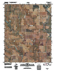 Stubbs Kansas Historical topographic map, 1:24000 scale, 7.5 X 7.5 Minute, Year 2009