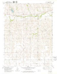 Studley Kansas Historical topographic map, 1:24000 scale, 7.5 X 7.5 Minute, Year 1979