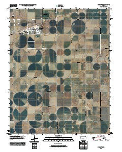 Sublette Kansas Historical topographic map, 1:24000 scale, 7.5 X 7.5 Minute, Year 2010