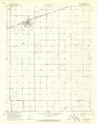 Sublette Kansas Historical topographic map, 1:24000 scale, 7.5 X 7.5 Minute, Year 1968