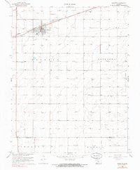 Sublette Kansas Historical topographic map, 1:24000 scale, 7.5 X 7.5 Minute, Year 1968