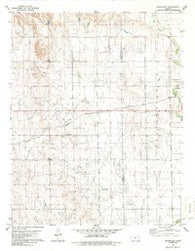 Sugarloaf Kansas Historical topographic map, 1:24000 scale, 7.5 X 7.5 Minute, Year 1979