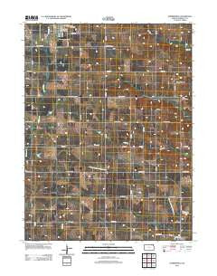 Summerfield Kansas Historical topographic map, 1:24000 scale, 7.5 X 7.5 Minute, Year 2012