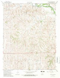 Sun City SW Kansas Historical topographic map, 1:24000 scale, 7.5 X 7.5 Minute, Year 1968