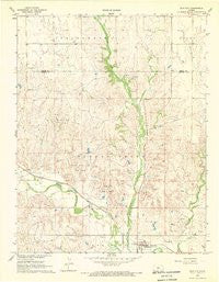 Sun City Kansas Historical topographic map, 1:24000 scale, 7.5 X 7.5 Minute, Year 1968