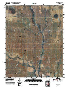Sun City Kansas Historical topographic map, 1:24000 scale, 7.5 X 7.5 Minute, Year 2009
