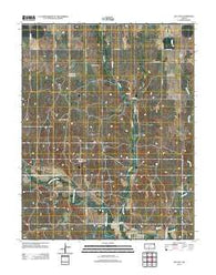 Sun City Kansas Historical topographic map, 1:24000 scale, 7.5 X 7.5 Minute, Year 2012