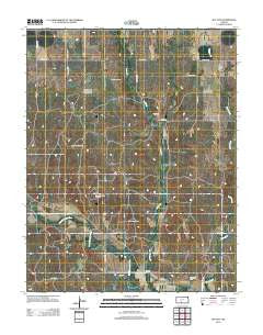 Sun City Kansas Historical topographic map, 1:24000 scale, 7.5 X 7.5 Minute, Year 2012