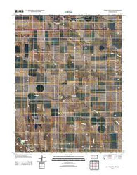 Sunny Slope Lake Kansas Historical topographic map, 1:24000 scale, 7.5 X 7.5 Minute, Year 2012