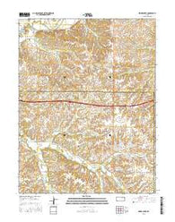 Swede Creek Kansas Current topographic map, 1:24000 scale, 7.5 X 7.5 Minute, Year 2015