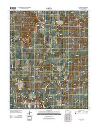 Sycamore Kansas Historical topographic map, 1:24000 scale, 7.5 X 7.5 Minute, Year 2012