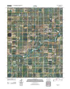 Sylvia Kansas Historical topographic map, 1:24000 scale, 7.5 X 7.5 Minute, Year 2012