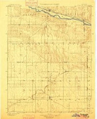 Syracuse Kansas Historical topographic map, 1:125000 scale, 30 X 30 Minute, Year 1900