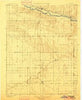 Syracuse Kansas Historical topographic map, 1:125000 scale, 30 X 30 Minute, Year 1900