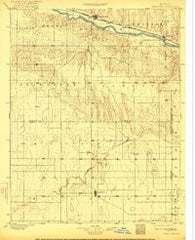 Syracuse Kansas Historical topographic map, 1:125000 scale, 30 X 30 Minute, Year 1900