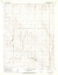 Syracuse West SE Kansas Historical topographic map, 1:24000 scale, 7.5 X 7.5 Minute, Year 1966