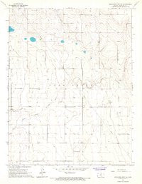Syracuse West SW Kansas Historical topographic map, 1:24000 scale, 7.5 X 7.5 Minute, Year 1966