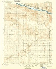 Syracuse Kansas Historical topographic map, 1:125000 scale, 30 X 30 Minute, Year 1900