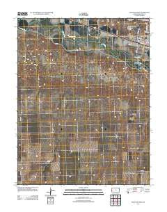 Syracuse West Kansas Historical topographic map, 1:24000 scale, 7.5 X 7.5 Minute, Year 2012