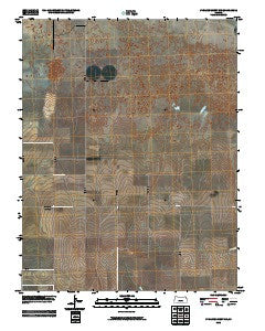 Syracuse West NW Kansas Historical topographic map, 1:24000 scale, 7.5 X 7.5 Minute, Year 2010