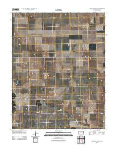Syracuse West SE Kansas Historical topographic map, 1:24000 scale, 7.5 X 7.5 Minute, Year 2012