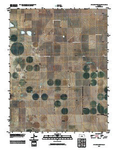 Syracuse West SW Kansas Historical topographic map, 1:24000 scale, 7.5 X 7.5 Minute, Year 2010