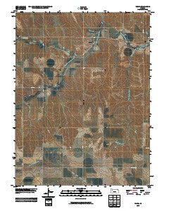 Tasco Kansas Historical topographic map, 1:24000 scale, 7.5 X 7.5 Minute, Year 2009