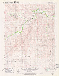 Tasco Kansas Historical topographic map, 1:24000 scale, 7.5 X 7.5 Minute, Year 1979