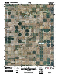 Tennis Kansas Historical topographic map, 1:24000 scale, 7.5 X 7.5 Minute, Year 2009